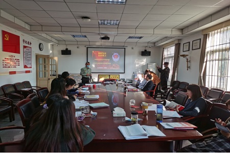 中南財經政法大學研究生院：研究生院、黨委研究生工作部開展安全知識培訓